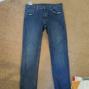 Levis 511 Blue Stretch Jeans 34x29 EUC